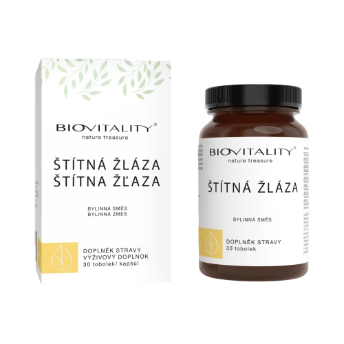 Štítna žľaza – bylinný komplex – kapsuly 30 ks – Green idea