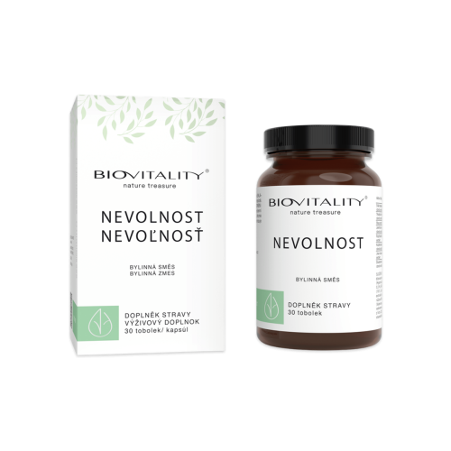 Nevoľnosť – 30 kapsúl – Green idea