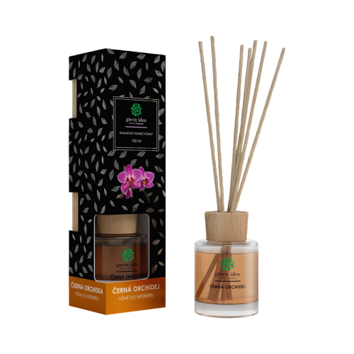 Ratanové vonné tyčinky Čierna orchidea 100 ml - Green idea