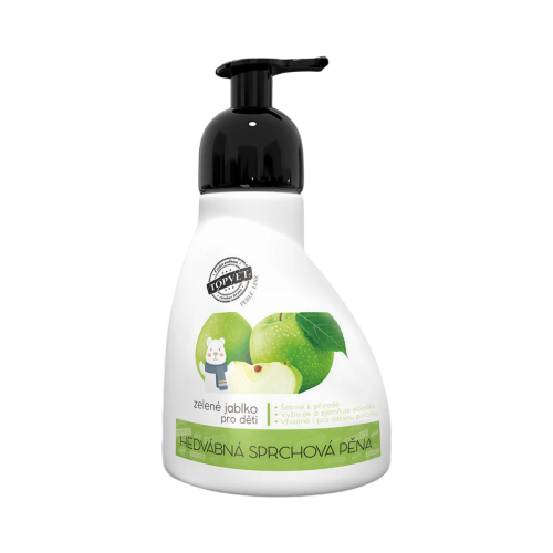 Sprchová pena – zelené jablko – vhodné pre deti 300 ml – Green idea