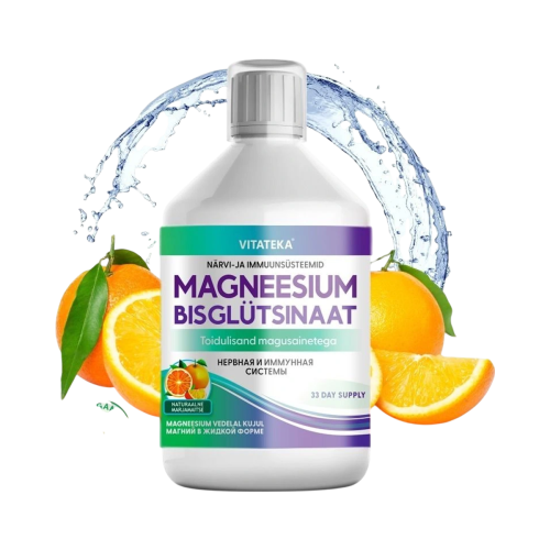 Magnézium bisglycinát – tekutá forma – 500 ml – Vitateka