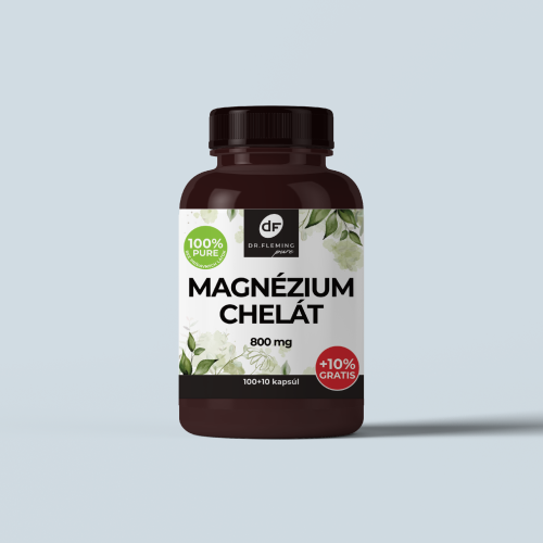 Magnézium Chelát 800mg - 110 kapsúl - Dr. Fleming