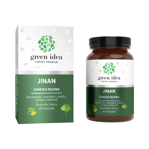 Ginkgo biloba - bylinný extrakt - 60 kapsúl - Green idea