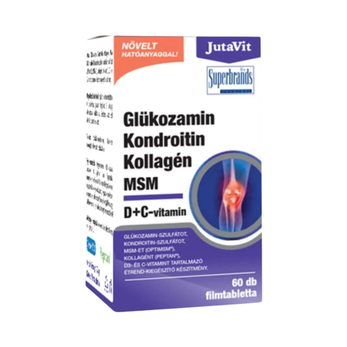 Glukozamín, chondroitín, kolagén a MSM - doplnok stravy - 60 tabliet - JutaVit