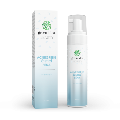 Acnegreen – čistiaca pena 200 ml – Green idea