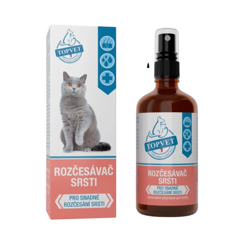 Rozčesávač srsti pre mačky 100 ml - Green idea