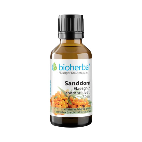 Rakytník - tinktúra kvapky - 50 ml - Bioherba Rakytník - tinktúra kvapky - 50 ml - Bioherba