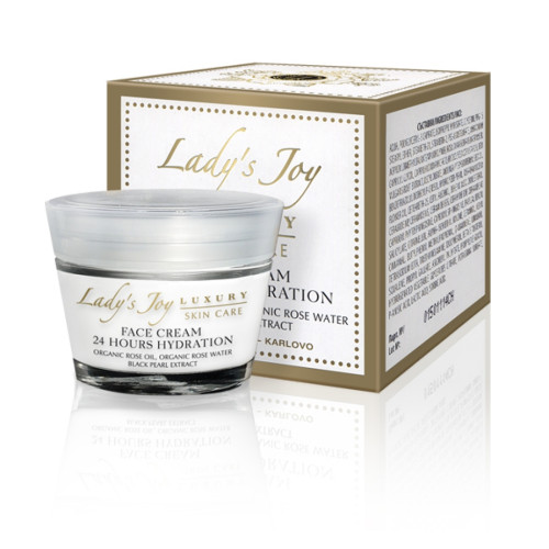 LADY’S JOY LUXURY pleťový krém 24-hodinová hydratácia 50 ml - Bulgarian Rose Karlovo