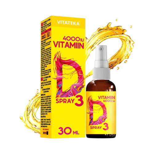 Vitamín D3 v spreji 4000 IU – 30 ml – Vitateka