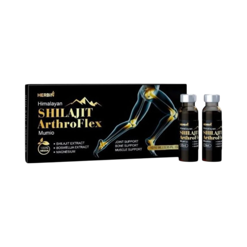 Himalájske MUMIO (Shilajit) doplnok stravy ArthroFLEX - 10ks x10 ml - Herbin