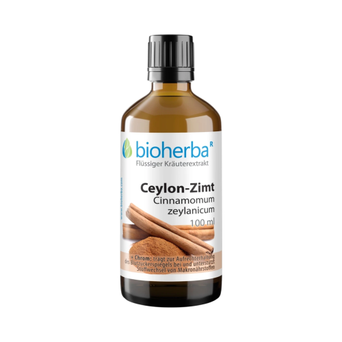 Cejlónska škorica kvapky – tinktúra – 100 ml – Bioherba