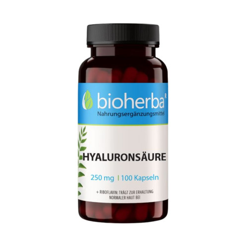 Kyselina hyalurónová 250 mg – 100 kapsúl – Bioherba Kyselina hyalurónová 250 mg – 100 kapsúl – Bioherba