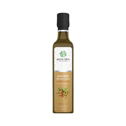 Rakytníkový sirup - trstinový 250 ml - Green idea