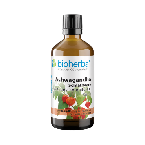 Ashwagandha kvapky – tinktúra – 50 ml – Bioherba