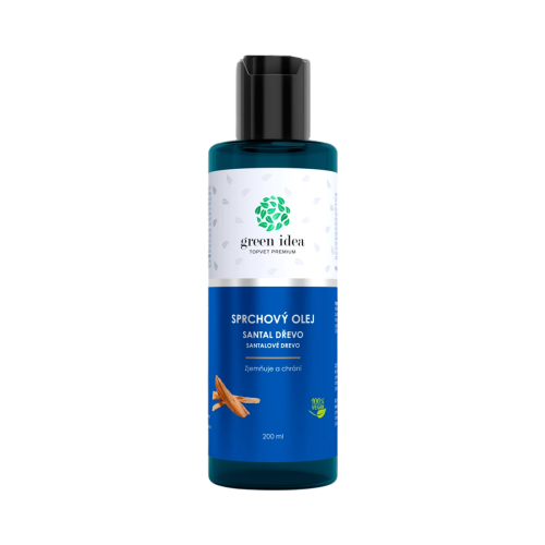 Sprchový olej – Santalové drevo 200 ml – Green idea