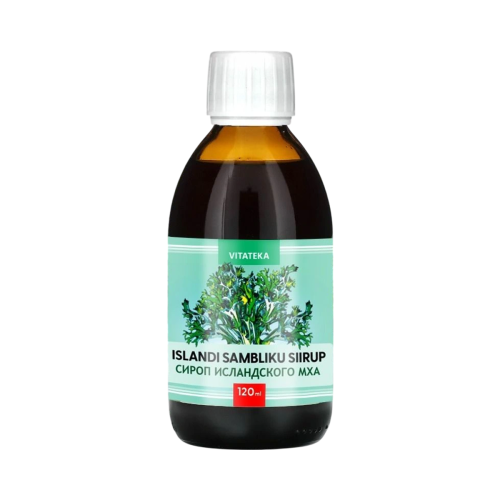 Sirup z islandského lišajníka – 120 ml – Vitateka
