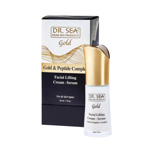 Pleťové liftingové sérum so zlatom a peptidovým komplexom - 30ml - Dr.Sea