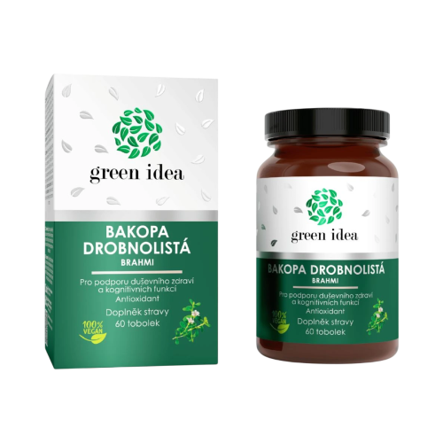Bakopa drobnolistá – Brahmi – 60 kapsúl - Green idea