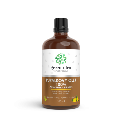 Pupalkový olej 100 % – 100 ml – Green idea