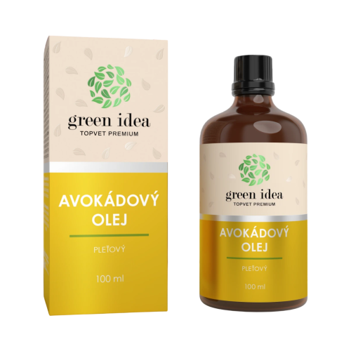 Avokádový pleťový olej – 100 ml – Green idea