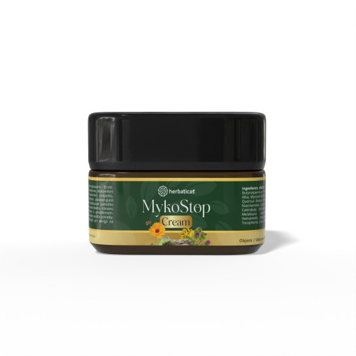 MykoStop Forte Cream - antimykotický regeneračný krém na pokožku a nechty - 50 ml