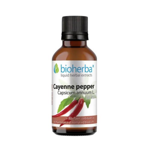 Paprika - tinktúra kvapky - 50 ml - Bioherba Paprika - tinktúra kvapky - 50 ml - Bioherba