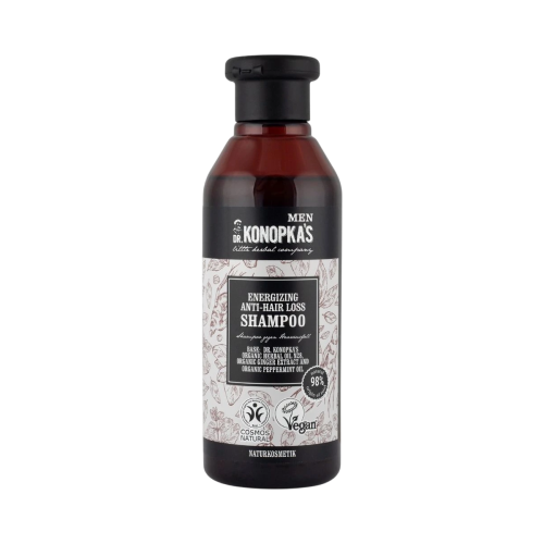 Pánsky energizujúci šampón proti vypadávaniu vlasov - 280 ml - Dr. Konopka's