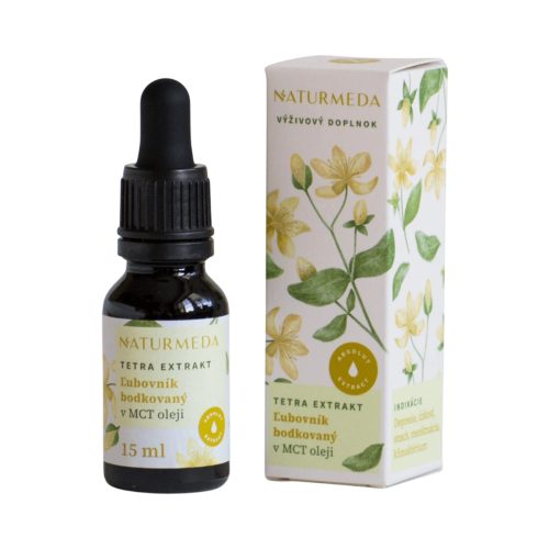 Ľubovník bodkovaný – Tetra bylinný extrakt – 15 ml – Naturmeda Ľubovník bodkovaný – Tetra bylinný extrakt – 15 ml – Naturmeda