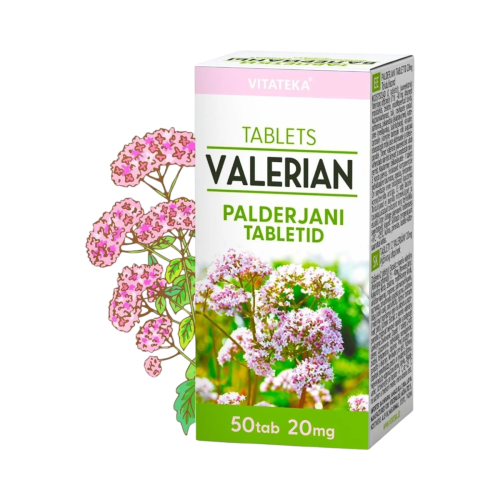 Valeriána lekárska 20 mg - 50 tabliet - Vitateka