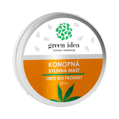 Konopná masť 50 ml – Green idea
