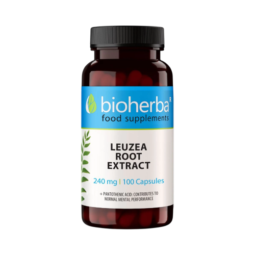 Leuzea (maralí koreň) 240 mg – 100 kapsúl – Bioherba Leuzea (maralí koreň) 240 mg – 100 kapsúl – Bioherba