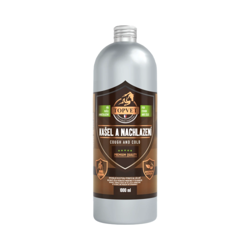 Sirup proti kašlu a nachladeniu pre kone 1000 ml – Green idea