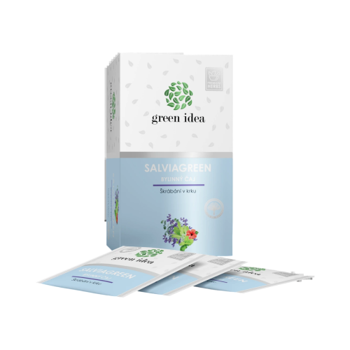 Herbex Salviagreen – bylinný čaj 20 sáčkov – Green idea