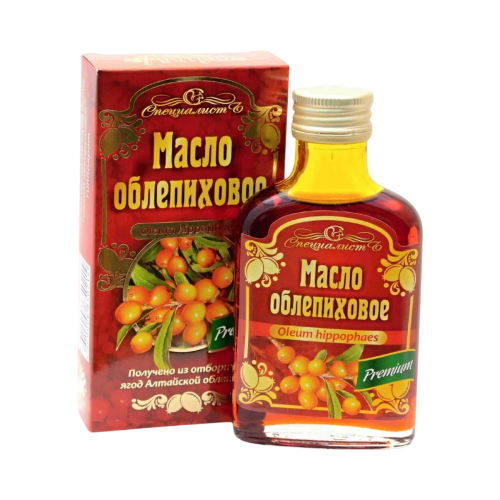 Rakytníkový olej, za studena lisovaný, panenský - Specialist - 100 ml