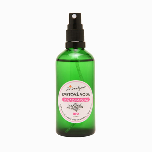 Kvetová voda z ruže damašskej BIO - 100 ml - Dr. Feelgood