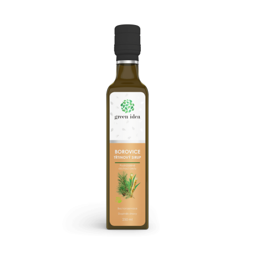 Borovicový sirup - trstinový 250 ml - Green idea