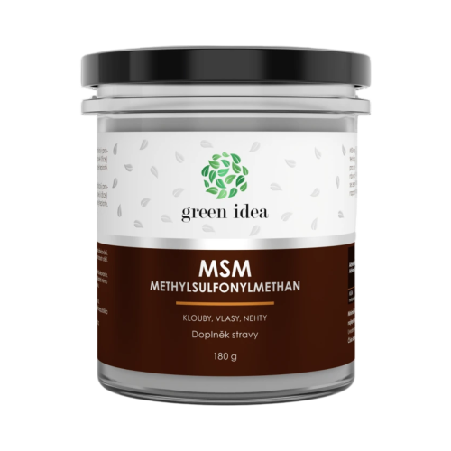 MSM - Metylsulfonylmetán 180 g - Green idea