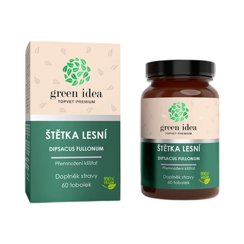 Štetka lesná - tobolky 60 ks - Green idea
