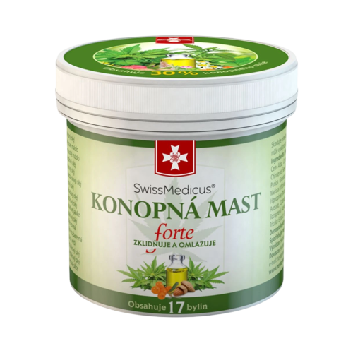 Konopná masť Forte - 125 ml - SwissMedicus