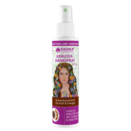 Vlasový sprej s chinínom, kofeínom a bylinkami - 125 ml - Bioherba Vlasový sprej s chinínom, kofeínom a bylinkami - 125 ml - Bioherba