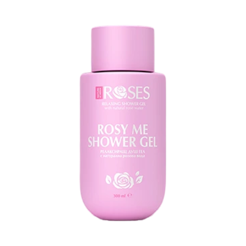 ROSY ME Relaxačný sprchový gél s prírodnou ružovou vodou 300ml - NATURE OF AGIVA