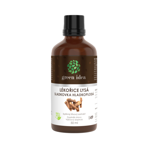 Sladké drievko – tinktúra – kvapky 50 ml – Green idea