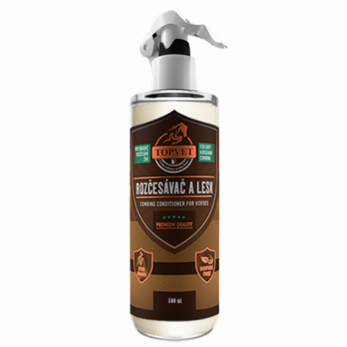 Rozčesávač a lesk pre kone 500 ml - Green idea