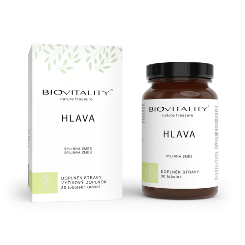 Hlava – 30 kapsúl – Green idea Hlava – 30 kapsúl – Green idea