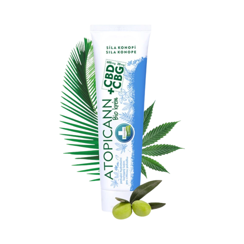 ATOPICANN CBD + CBG BIO konopný krém na atopický ekzém a psoriázu - 100 ml - Annabis