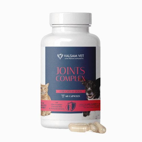 JOINTS COMPLEX - komplexná kĺbová výživa pre psy a mačky 60 kapsúl - Valsam Vet