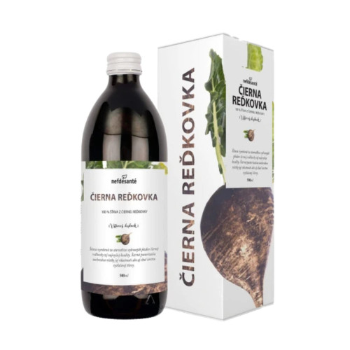 Čierna reďkovka šťava - 500 ml - Nefdesanté