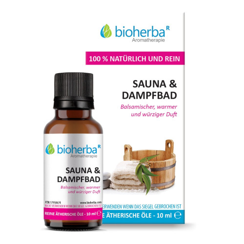 Vonná kompozícia Sauna & parný kúpeľ - 10 ml - Bioherba Vonná kompozícia Sauna & parný kúpeľ - 10 ml - Bioherba